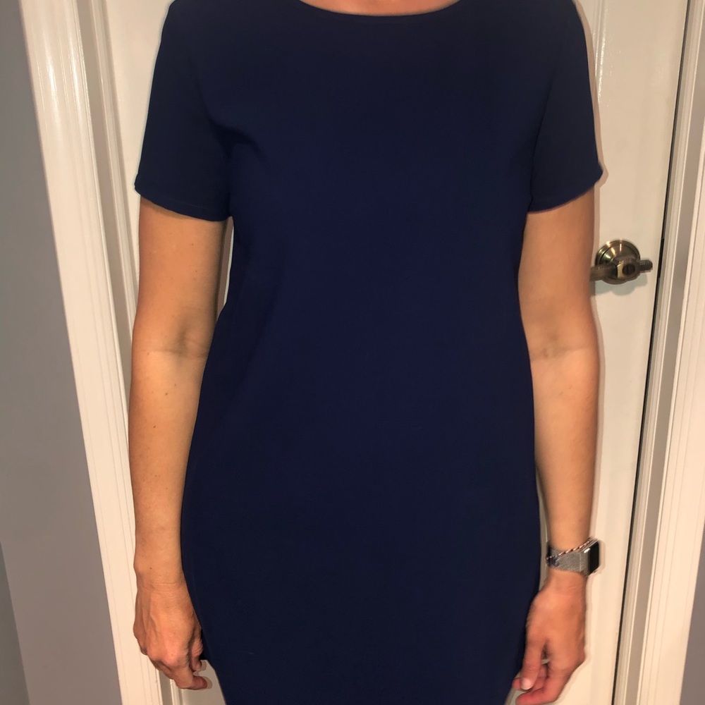 Lulus Shift Dress with Zipper Details